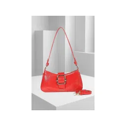 Van Heusen Women Red Solid Casual Shoulder Bag with Detachable Strap-picture-25