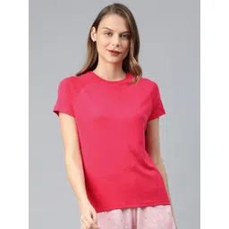 Van Heusen Women Round Neck Short Sleeve Lounge T-Shirt-picture-11