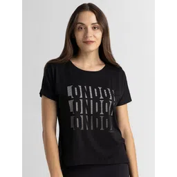 Van Heusen Women Typography Printed T-shirt-picture-32