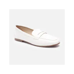 Van Heusen Women White Slip-On Loafers-picture-12