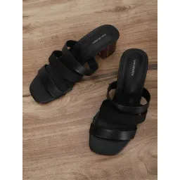 Van Heusen Women's Black Casual Sandals-picture-12