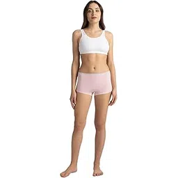 van heusen Women's Cotton Blend Modern Solid Boy Short Panties-picture-27