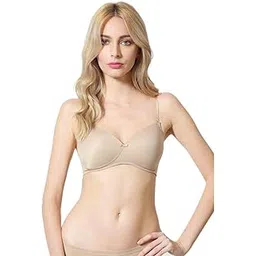 van heusen Women's Cotton Padded Wireless T-Shirt Bra - Plush Back No Slip Strap, Full Coverage, High Stretch, 16 Hour Comfort-picture-34
