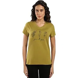 van heusen Women's Cotton Relaxed Fit T-Shirt-picture-18