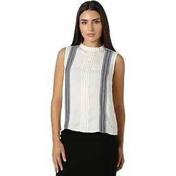 Van Heusen Women's Regular Fit Sleeveless Round Neck Formal Top-picture-27