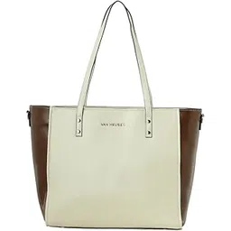 van heusen Women's Tote Bag| Dual Tone | Fits Upto 15 Inch Laptop | Office Bag for Work-picture-53