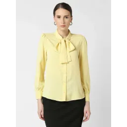 Van Heusen Yellow Regular Fit Shirt-picture-10