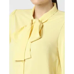 Van Heusen Yellow Regular Fit Shirt image 5