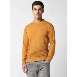 Van Heusen Yellow Slim Fit Sweatshirt-picture-42
