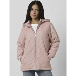 Van Heusen Woman Hooded Solid Casual Padded Jacket-picture-42