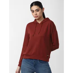 Van Heusen Woman Solid Hooded Sweatshirt-picture-25
