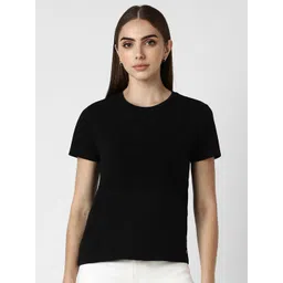 Van Heusen Woman Solid Round Neck Pure Cotton T-shirt-picture-32
