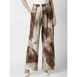 Van Heusen Woman Women Floral Printed Pleated Trousers-picture-31