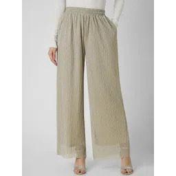 Van Heusen Woman Women Pleated Parallel Trousers-picture-24