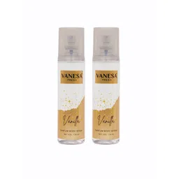 VANESA FRESH Set Of 2 Vanilla Long Lasting Parfum Body Spray - 135 ml Each-picture-30