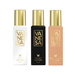 Vanesa Women Set Of 3 Grace, Shero & Oud Arabica Long Lasting EDP - 20 ml Each-picture-14