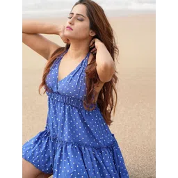 VANGULL Floral Printed Fit & Flare Dress-picture-18