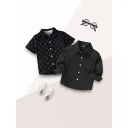 VANI COUTURE Boys Printed Casual Shirt-picture-34