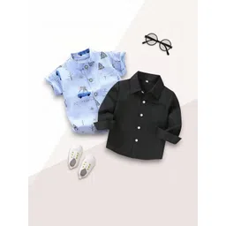 VANI COUTURE Boys Printed Casual Shirt-picture-36