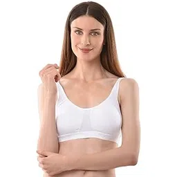vanila B Cup Sports Bra for Women & Girls-Seamless & Comfortable Cotton Bra Set- Perfect for Daily Workout & Active Lifestyle-Interlock & Hosiery Fabric Casual Slip-On Bra-picture-29