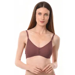 VANILA Women Mauve Non-Wired Full Coverage Bra-picture-18