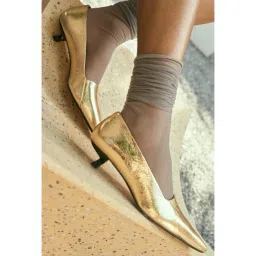 Vanilla Moon Women Grady Gold Pumps-picture-15
