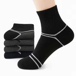 vapindia Men Solid Ankle Length-picture-24