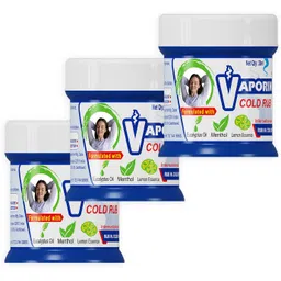 vaporin Cold Rub - 30mL(Pack Of 3) Balm-picture-15