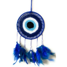 varanasi enterprises Evil Eye Dream Catcher Wall Hanging Wool Dream Catcher-picture-25