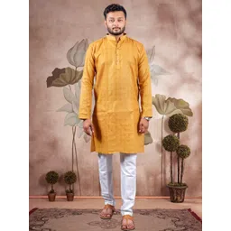 Varbandhan Men Solid Festive Straight Kurta-picture-14