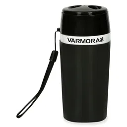 Varmora Homeware Aqua Optima Insulated Water Bottle 100% Virgin Plastic Hot & Cold Compatible - Set of 1 - 300 ml - Black-picture-18