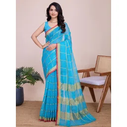 VARNI FABRICS Woven Design Zari Kota Saree-picture-34