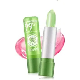 VARS ; LONDON Kiis Beauty Natural Aloe Vera Lipstick - Long Lasting, Color Changing-picture-52