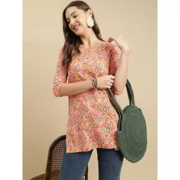 Varun Handicraft Floral Print Cotton Top-picture-15