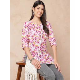 Varun Handicraft Floral Print Cotton Top-picture-18