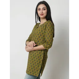 Varun Handicraft Print Ethnic Cotton Top-picture-33