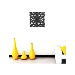 VAS collection home Black Textured Wooden Wall Plates-picture-19