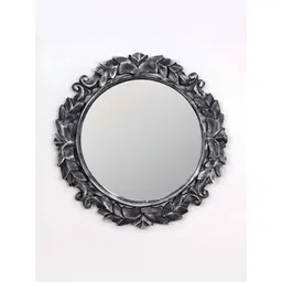 VAS collection home Black Wooden Wall Mirror-picture-36