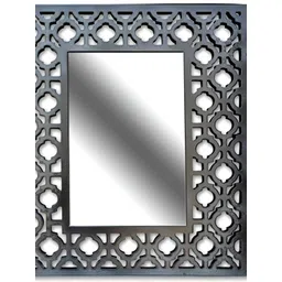 VAS collection home BlackTextured Rectangular Mirror-picture-32