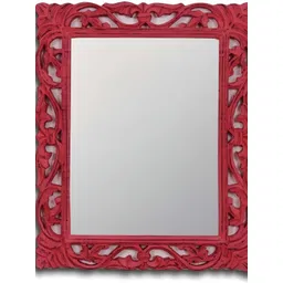 VAS collection home Ethnic Motifs Textured Rectangular Wall Mirror-picture-37