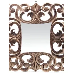 VAS collection home Ethnic Motifs Textured Square Wall Mirror-picture-18