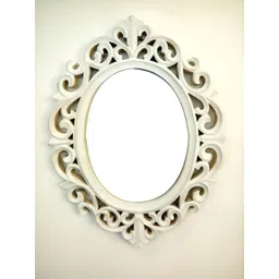 VAS collection home Ethnic Motifs Wooden Oval Wall Mirrors-picture-28
