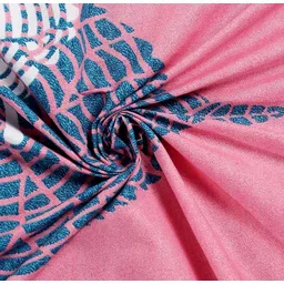 vas collections 160 TC Cotton Double Floral Flat Bedsheet image 2