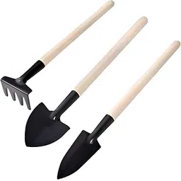 Vastate Outdoor Gardening Children's Play Set, Garden Tools Set Cultivator, Shovel, Trovel 3 pcs (Multicolor)-picture-27