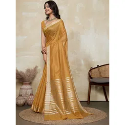 VASTRA-THE FACTORY STORE Women Woven Design Zari Saree-picture-38
