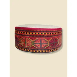 Vastraa Fusion Embroidered Himachali Kullu Topi Woollen Cap-picture-39