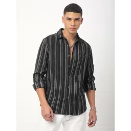 VASTRADO Core Fashion Black Stripes Shirt-picture-26