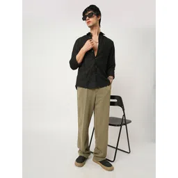 VASTRADO Men Classic Slim Fit Opaque Casual Shirt-picture-20