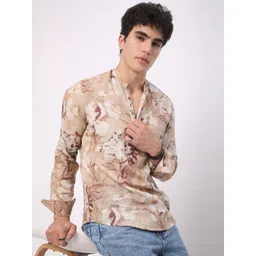 VASTRADO Men Floral Printed Thread Work Anarkali Kurta-picture-39