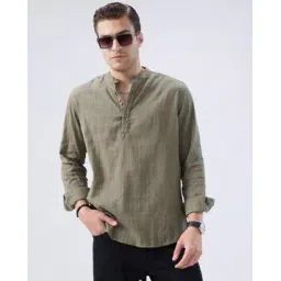 vastrado Men Striped Slim Fit Short Kurta-picture-29